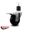Service Caster 3.5'' Soft Rubber Swivel 1-7/8'' Expanding Stem Caster Total Lock Brake SCC-EXTTL20S3514-SRS-178 - alternate 4